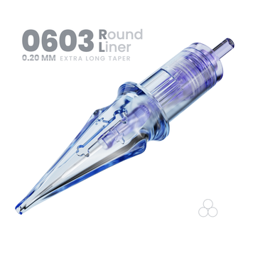 Cartridges Dr.Gritz 0603RL (0.20mm) Extra Long Taper 1 pcs