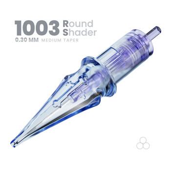 Cartridges Dr.Gritz 1003RS (0.30mm) Medium Taper 1 pcs
