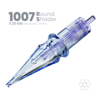 Cartridges Dr.Gritz 1007RS (0.30mm) Medium Taper 1 pcs