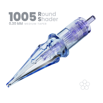 Картриджі Dr.Gritz 1005RS (0.30мм) Medium Taper 1 шт 3035 фото